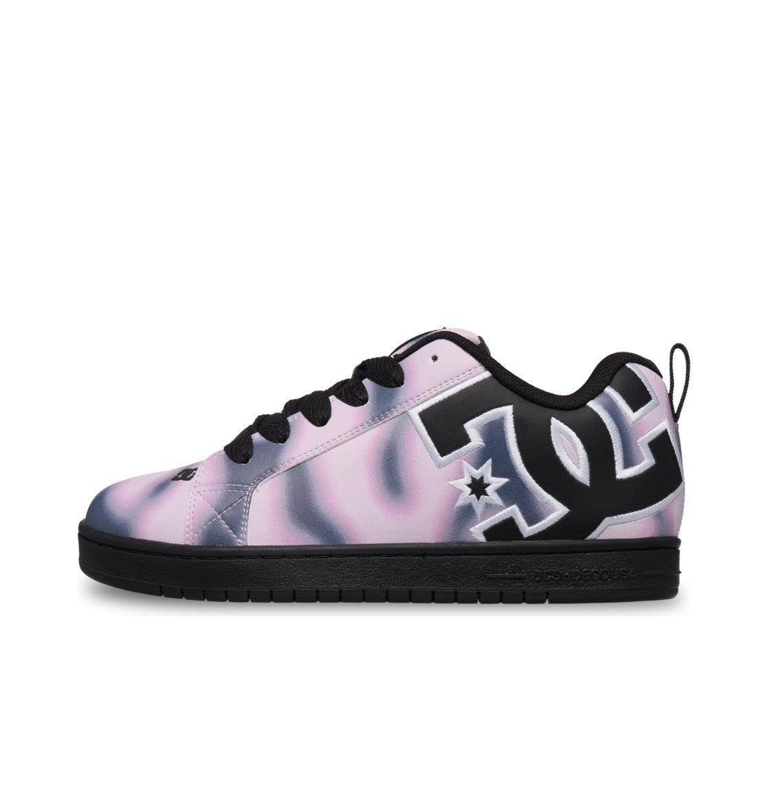 DC SHOES COURT GRAFFIK PINK DREAM TRAINERS
