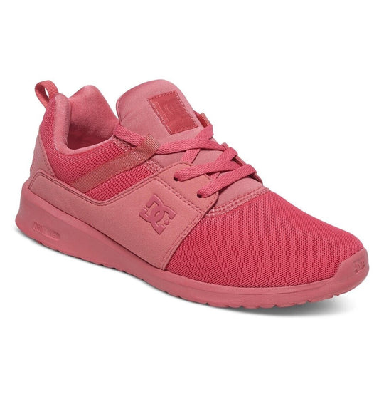 DC SHOES HEATHROW DESERT PINK LADIES TRAINERS