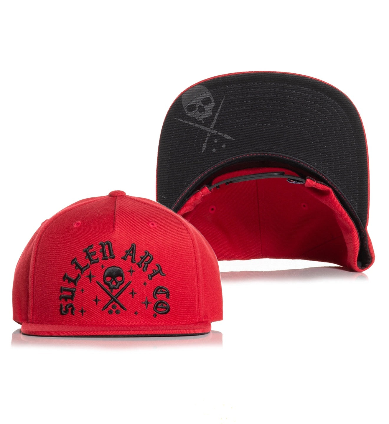 SULLEN CLOTHING ROCKER RED SNAPBACK CAP HAT