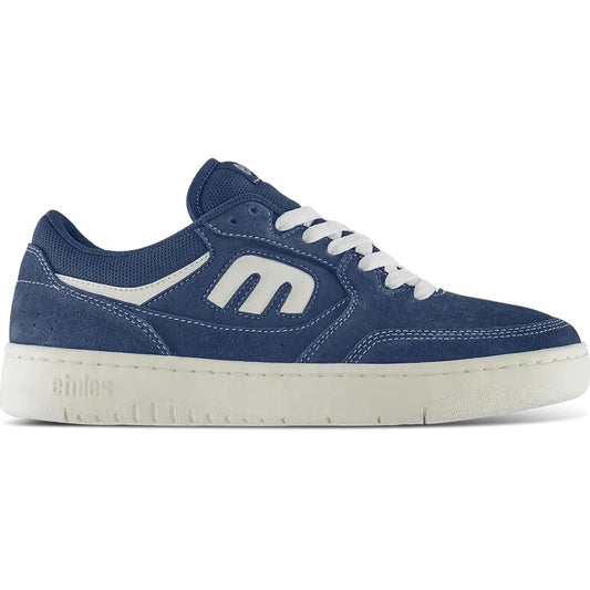 ETNIES LOOT NAVY WHITE TRAINERS