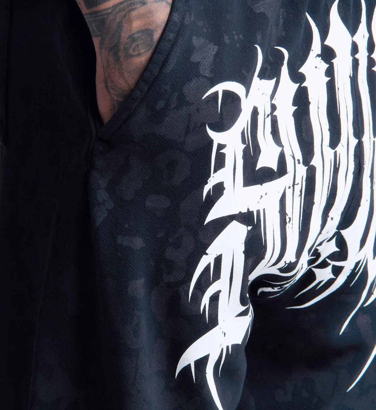 SULLEN CLOTHING BLAQ METAL SWEATPANTS