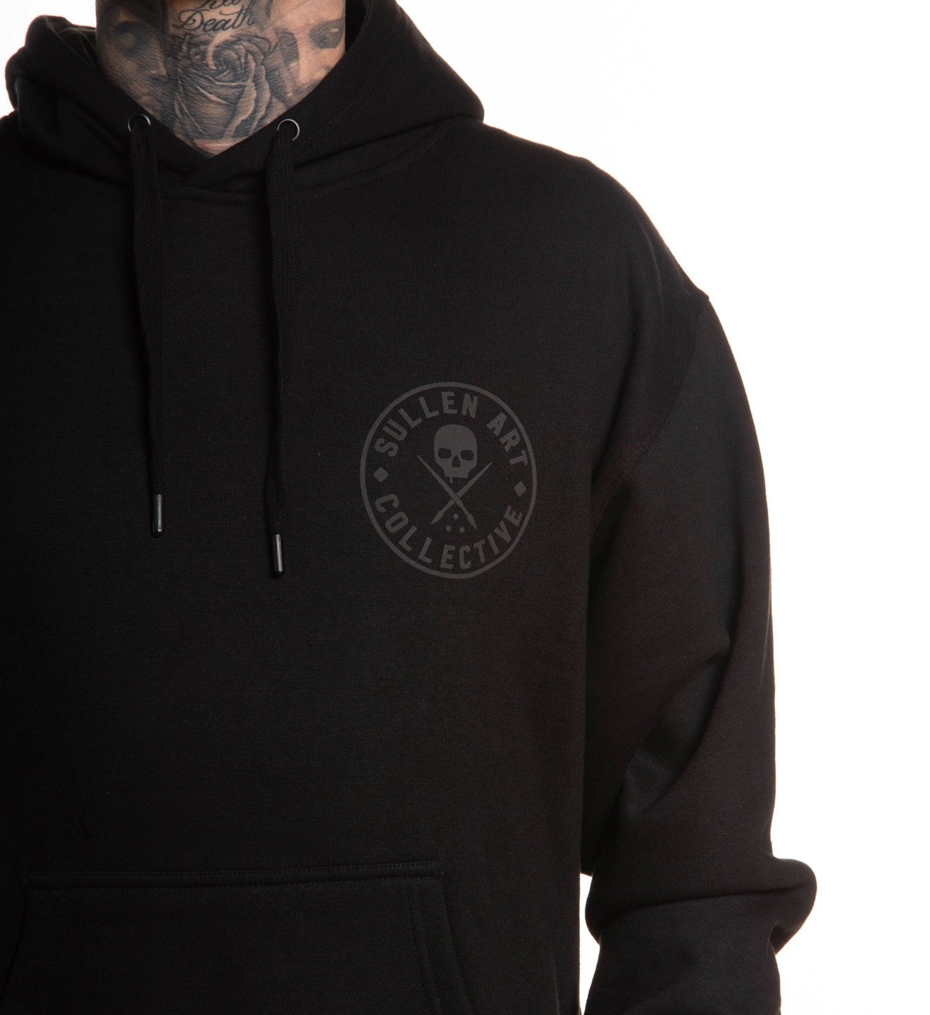 SULLEN CLOTHING EVER PERFORMANCE BLACK PULLOVER HOODIE