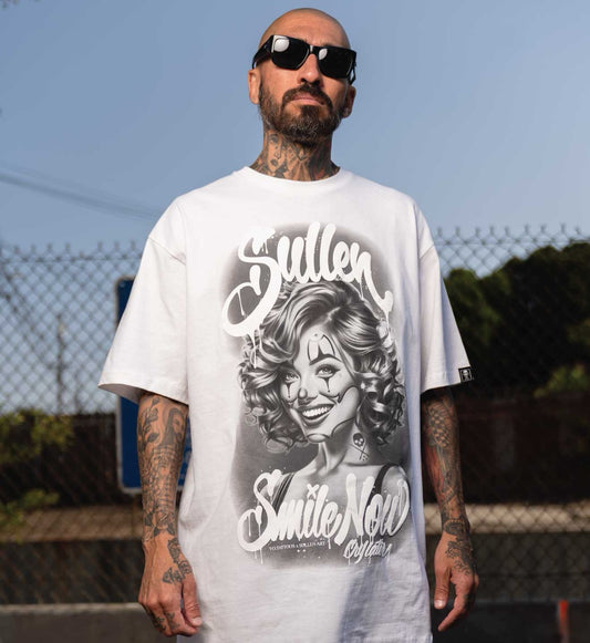 SULLEN CLOTHING YO PAYASA STANDARD WHITE T-SHIRT