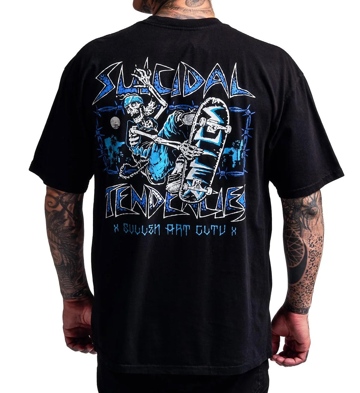 SULLEN CLOTHING X SUICIDAL TENDENCIES  ST SK8R "1 TON" OVERSIZED HEAVYWEIGHT PREMIUM T-SHIRT (Copy) (Copy)