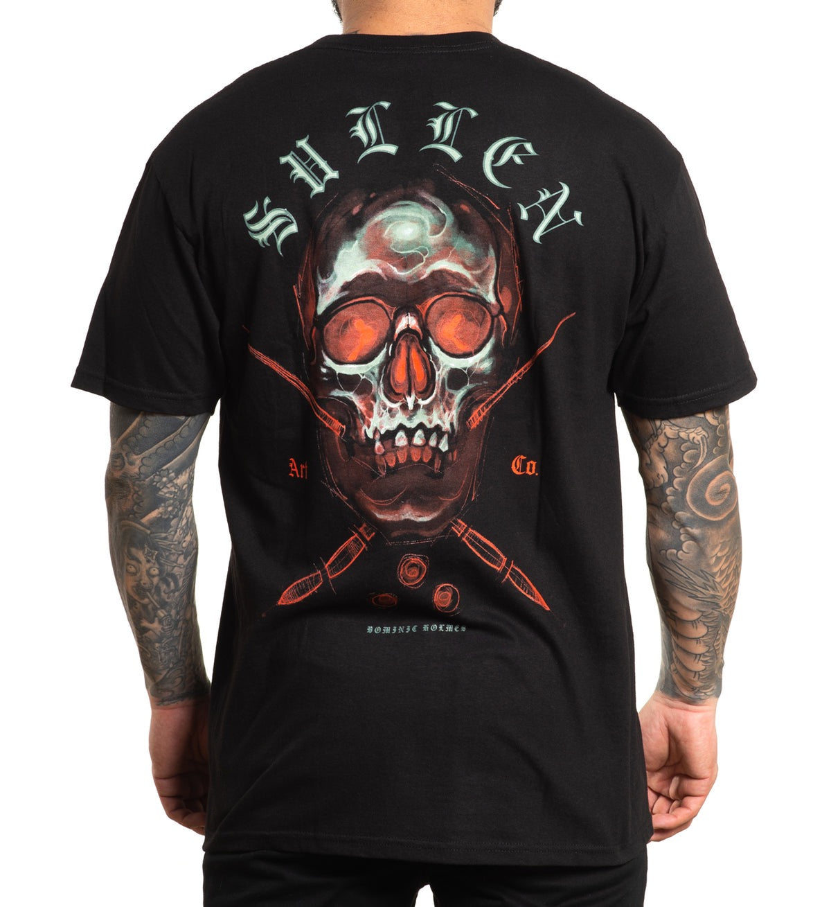 SULLEN CLOTHING GLOW SKULL STANDARD T-SHIRT