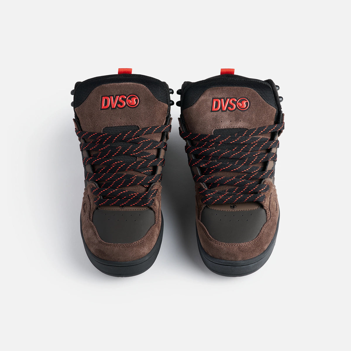 DVS COMANCHE BOOT COFFEE BLACK ORANGE TRAINERS