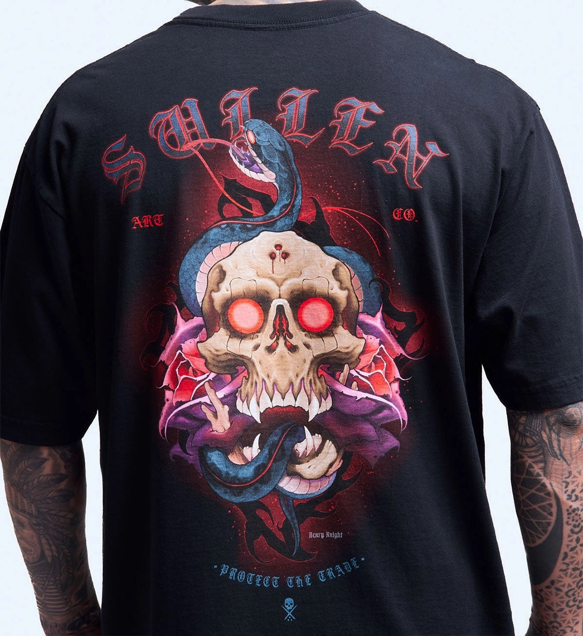 SULLEN CLOTHING HENRY KNIGHT "1 TON" OVERSIZED HEAVYWEIGHT PREMIUM T-SHIRT