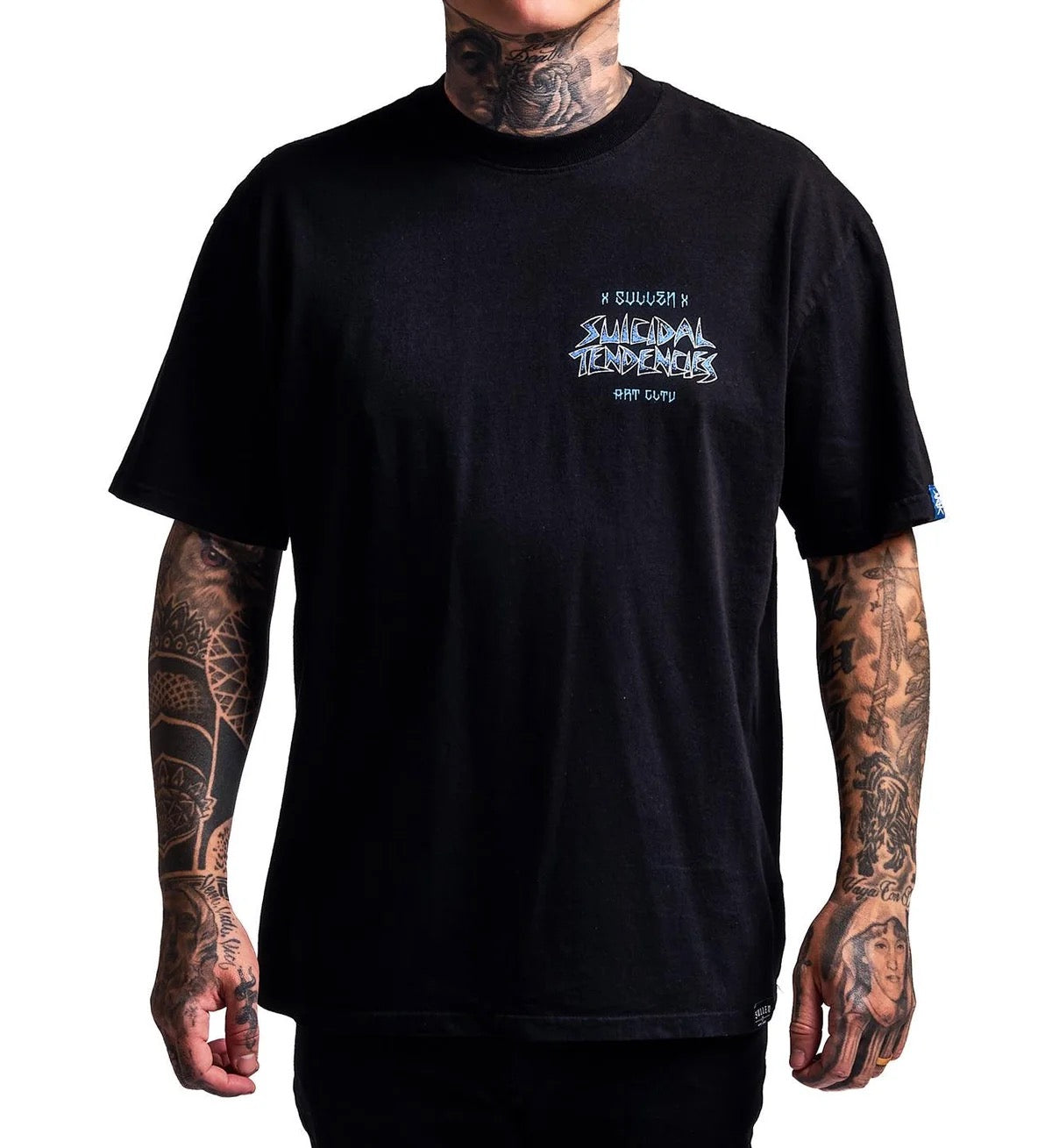 SULLEN CLOTHING X SUICIDAL TENDENCIES  ST SK8R "1 TON" OVERSIZED HEAVYWEIGHT PREMIUM T-SHIRT (Copy) (Copy)