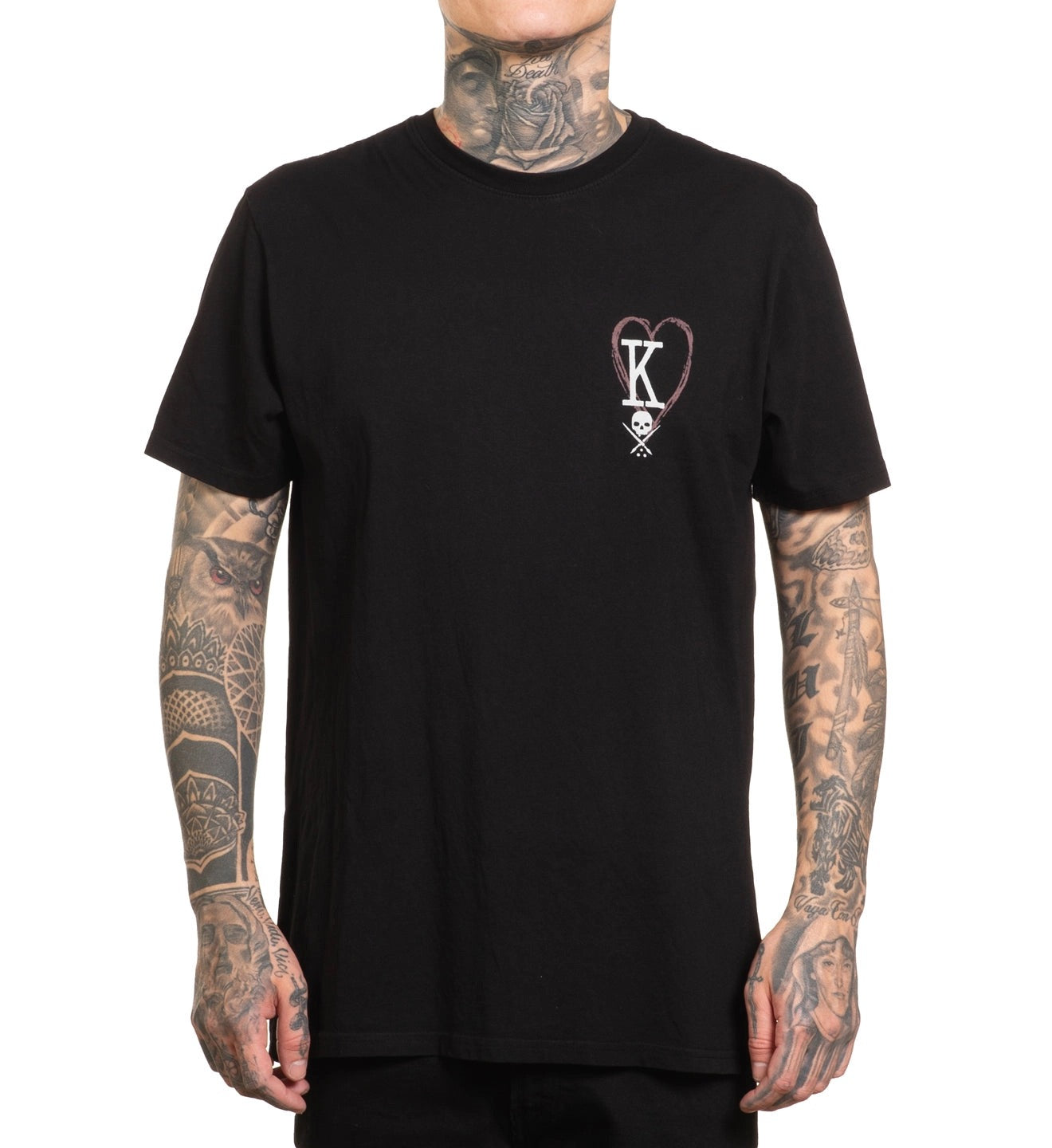 SULLEN CLOTHING KING OF HEARTS PREMIUM T-SHIRT