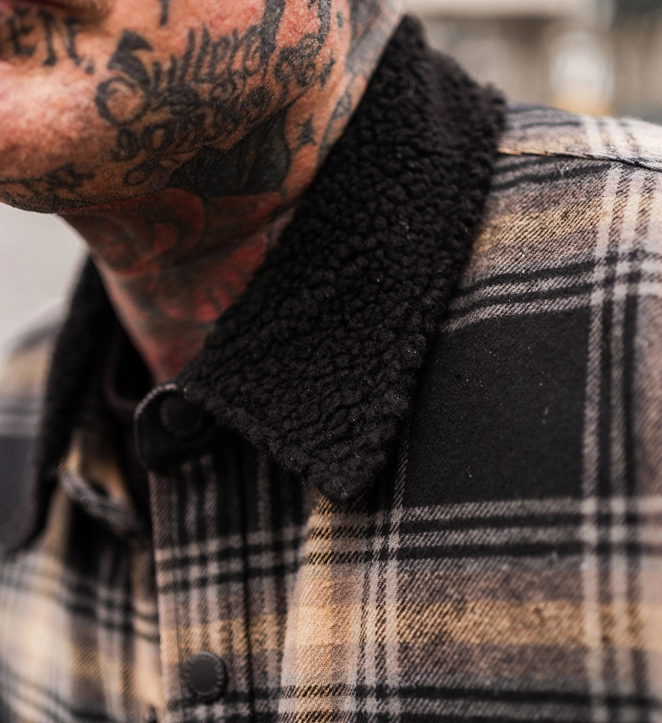 SULLEN CLOTHING  VORTEX QUILTED FLANNEL JACKET