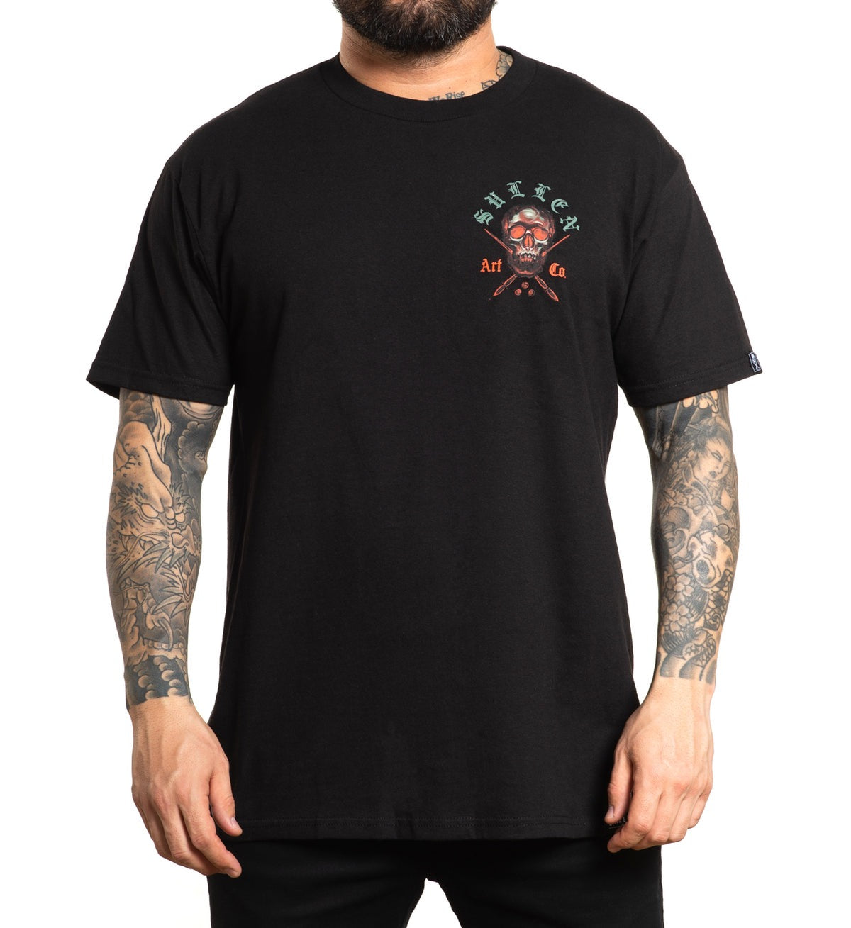 SULLEN CLOTHING GLOW SKULL STANDARD T-SHIRT