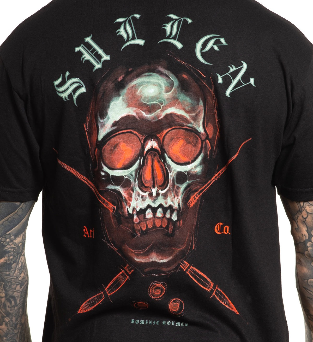 SULLEN CLOTHING GLOW SKULL STANDARD T-SHIRT