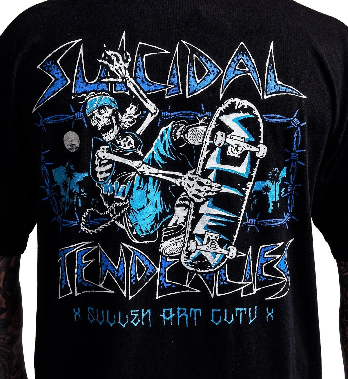 SULLEN CLOTHING X SUICIDAL TENDENCIES  ST SK8R "1 TON" OVERSIZED HEAVYWEIGHT PREMIUM T-SHIRT (Copy) (Copy)