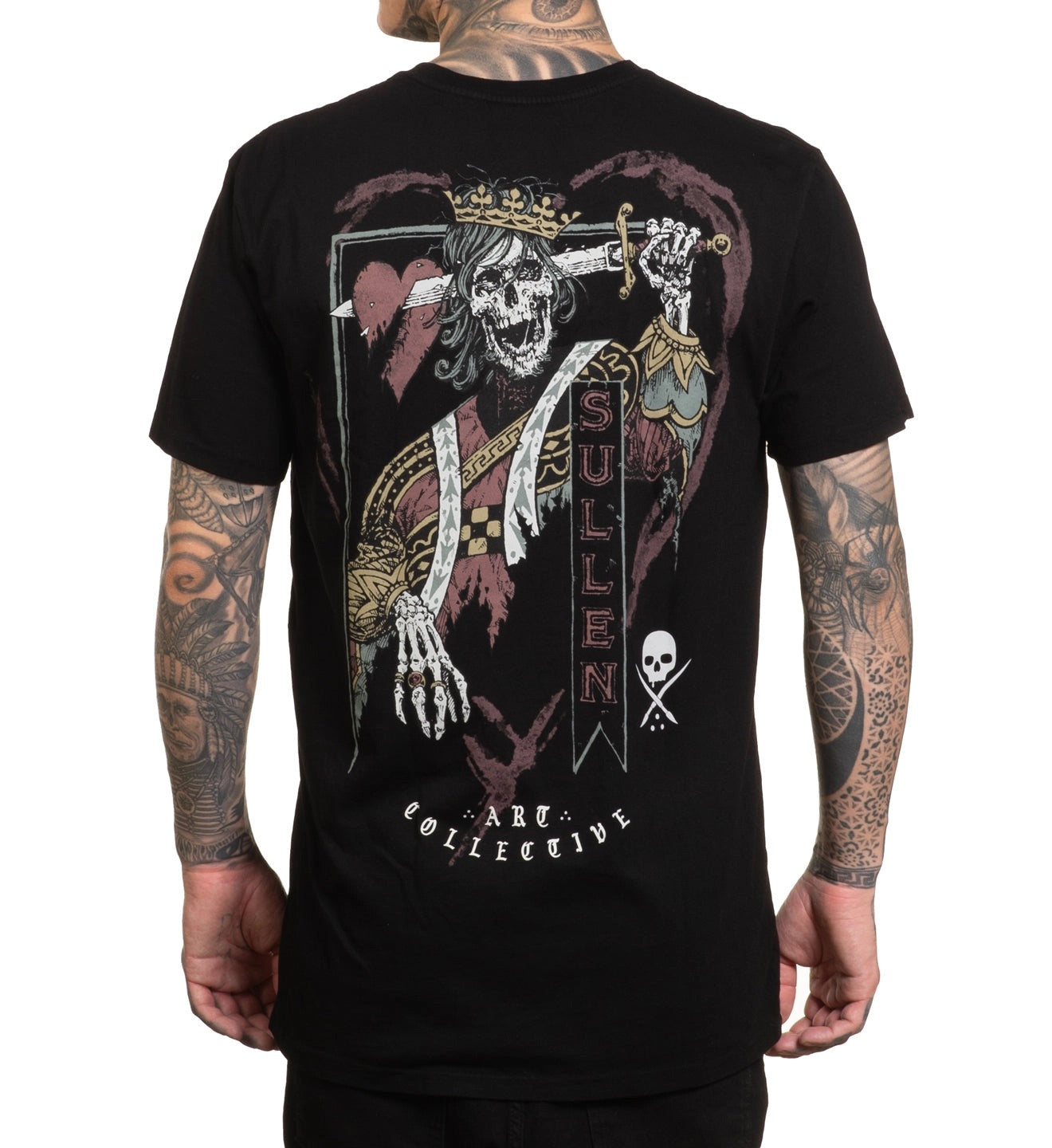 SULLEN CLOTHING KING OF HEARTS PREMIUM T-SHIRT