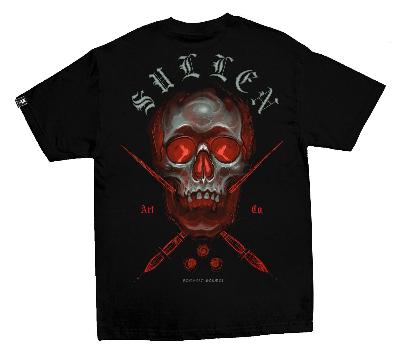 SULLEN CLOTHING GLOW SKULL STANDARD T-SHIRT