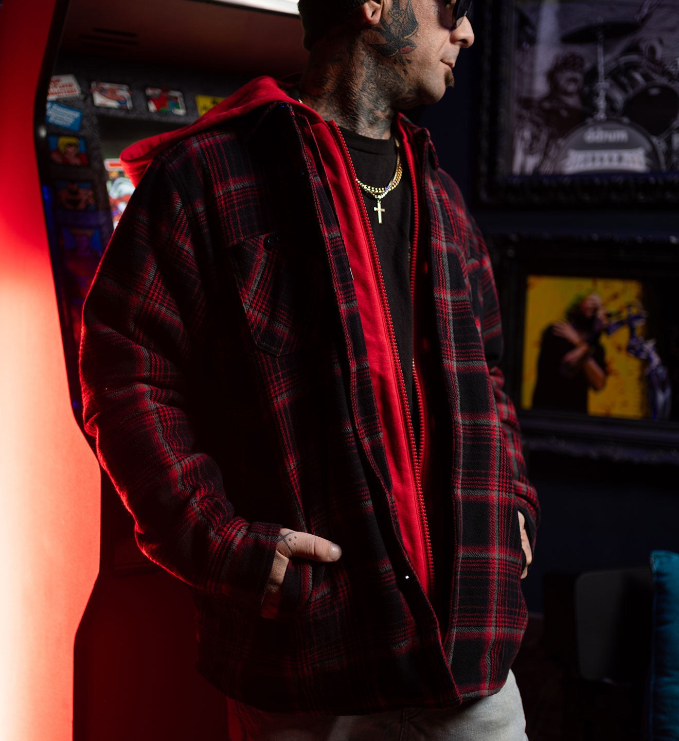 SULLEN CLOTHING SO CAL HOODED JACKET