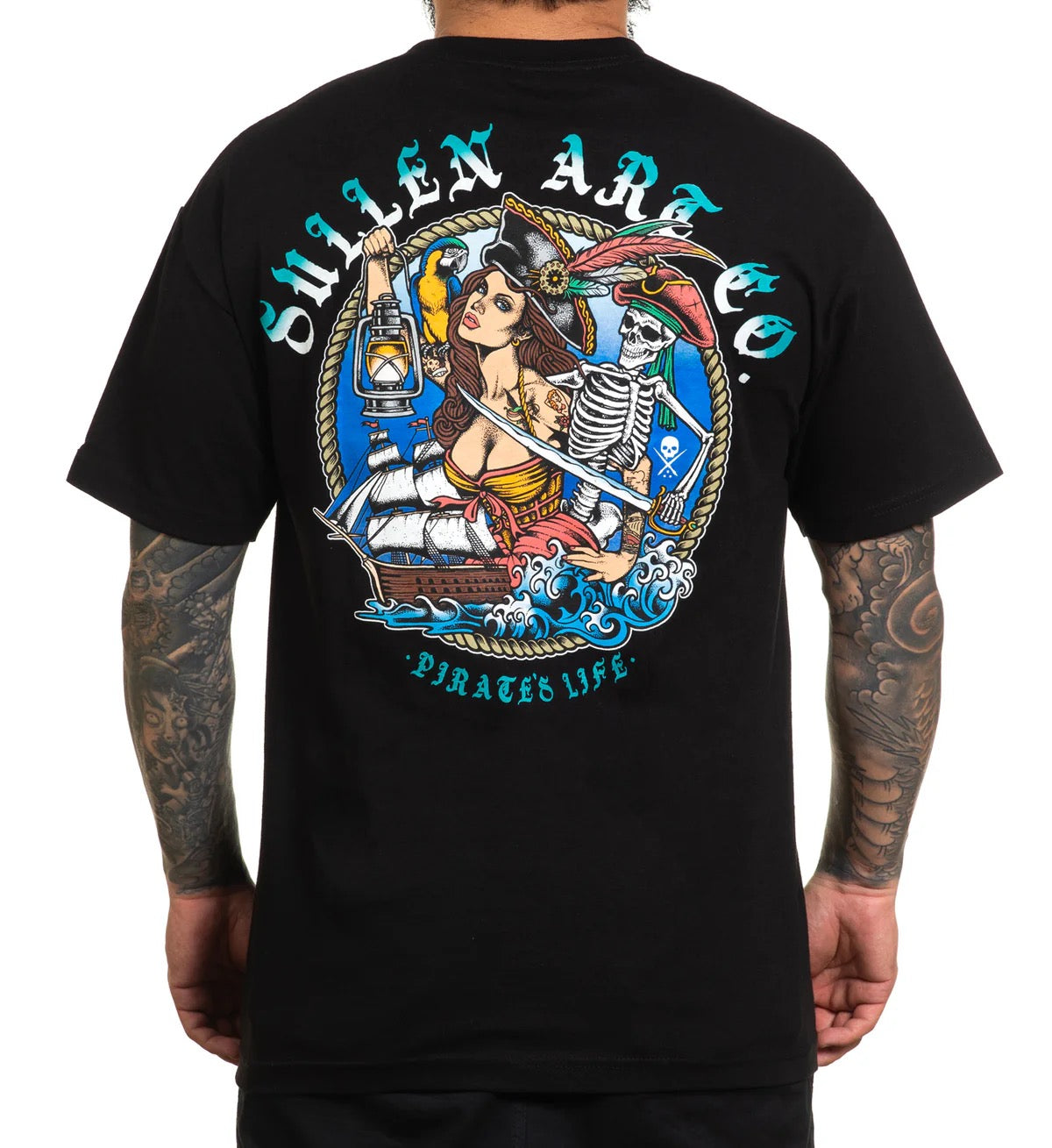 SULLEN CLOTHING PIRATE PINUP STANDARD T-SHIRT