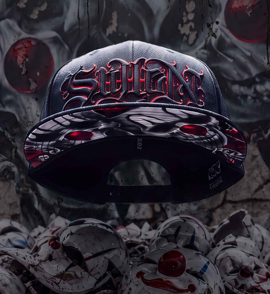 SULLEN CLOTHING HIGH & LOW BLACK SNAPBACK CAP