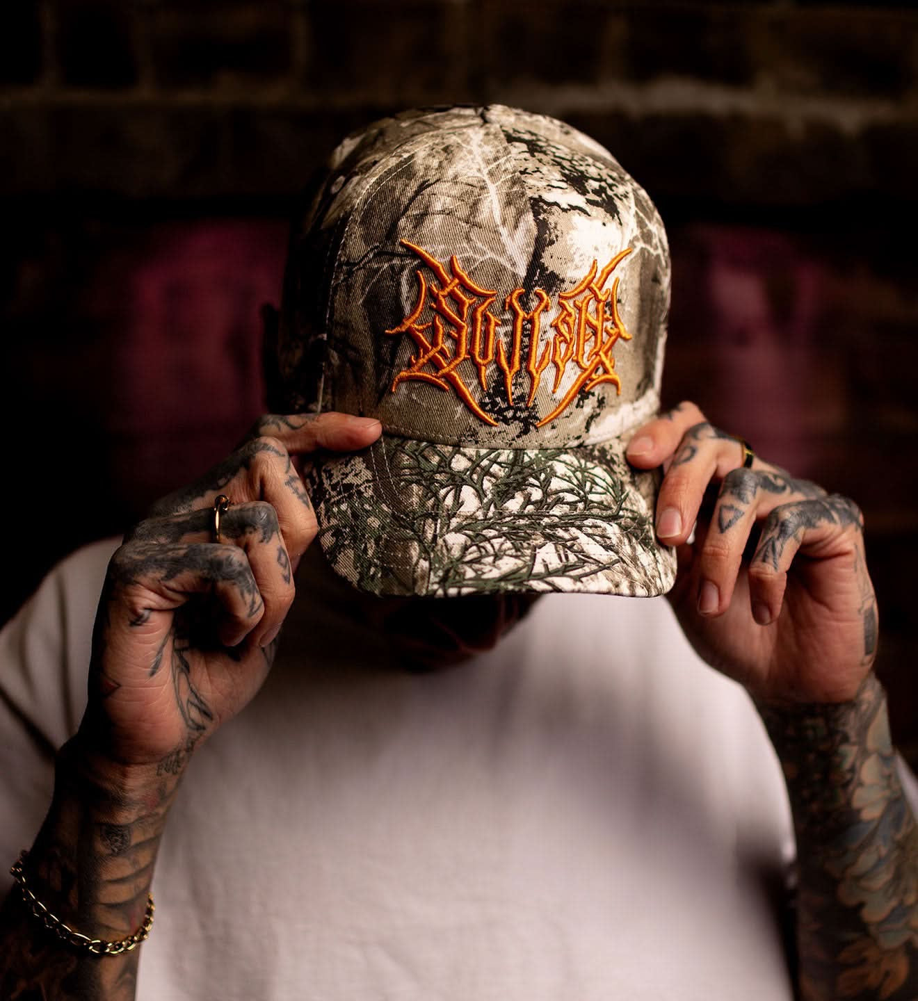 SULLEN CLOTHING DEATH CAMO SNAPBACK CAP