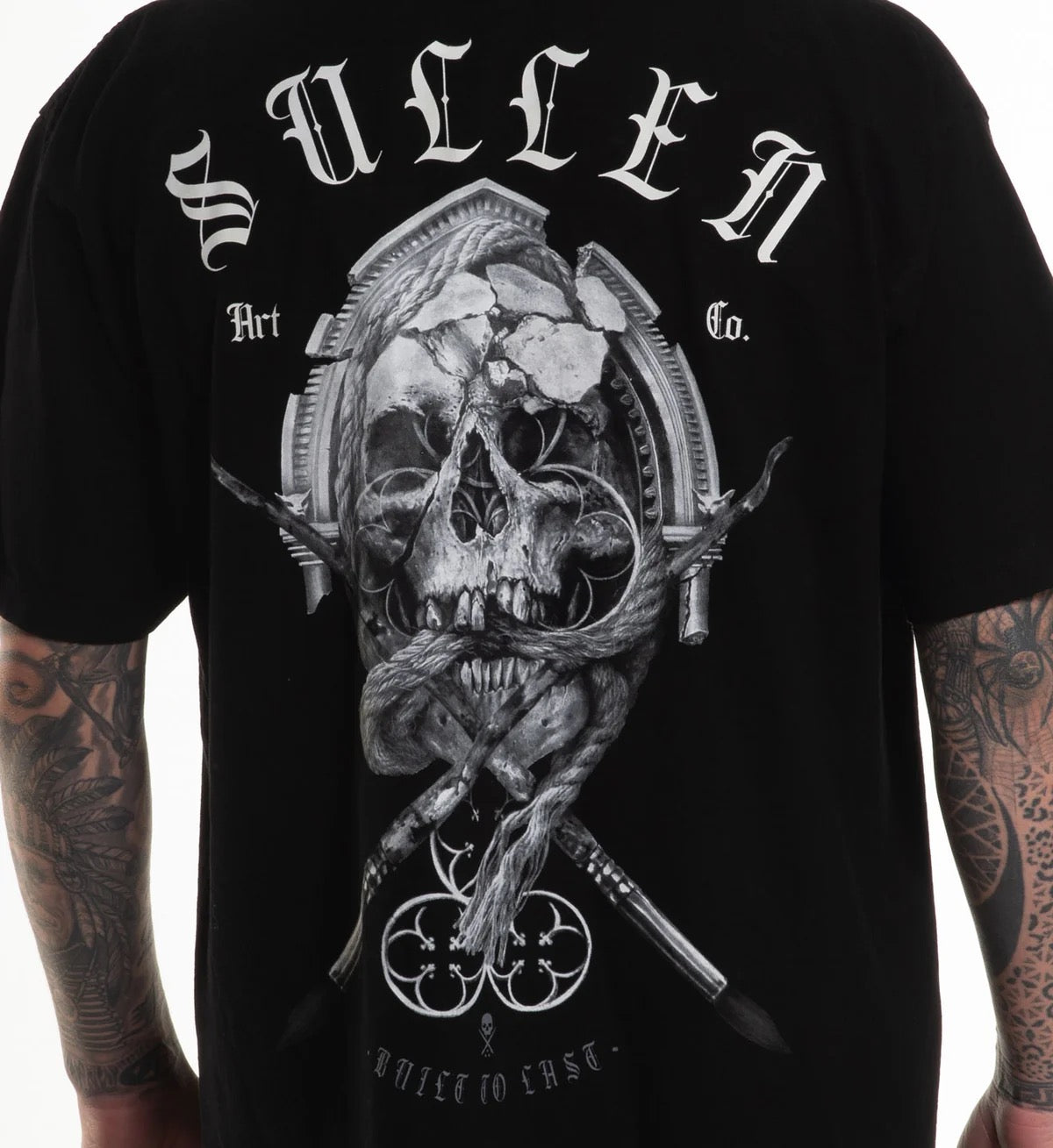 SULLEN CLOTHING OCULUS BADGE "1 TON" OVERSIZED HEAVYWEIGHT PREMIUM T-SHIRT