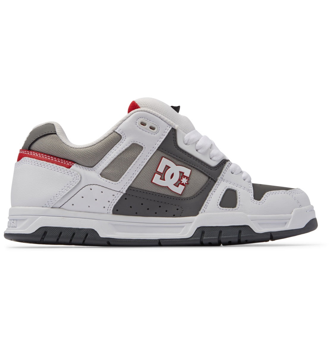 DC SHOES STAG WHITE GREY GREY TRAINERS