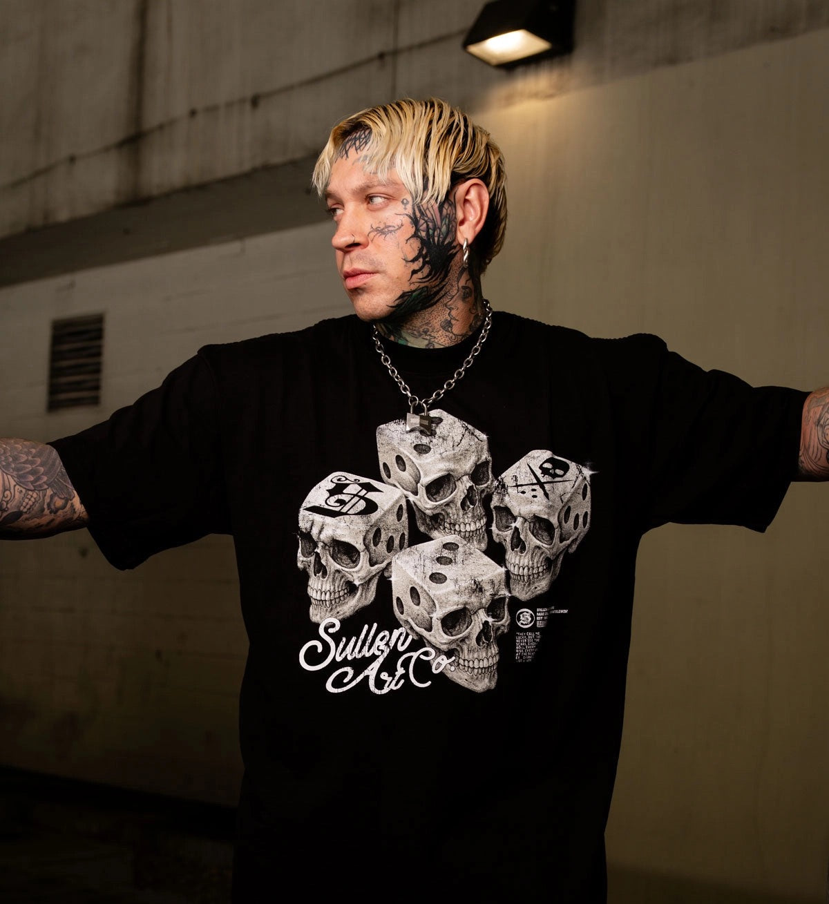 SULLEN CLOTHING ROLL CALL "1 TON" OVERSIZED HEAVYWEIGHT PREMIUM T-SHIRT