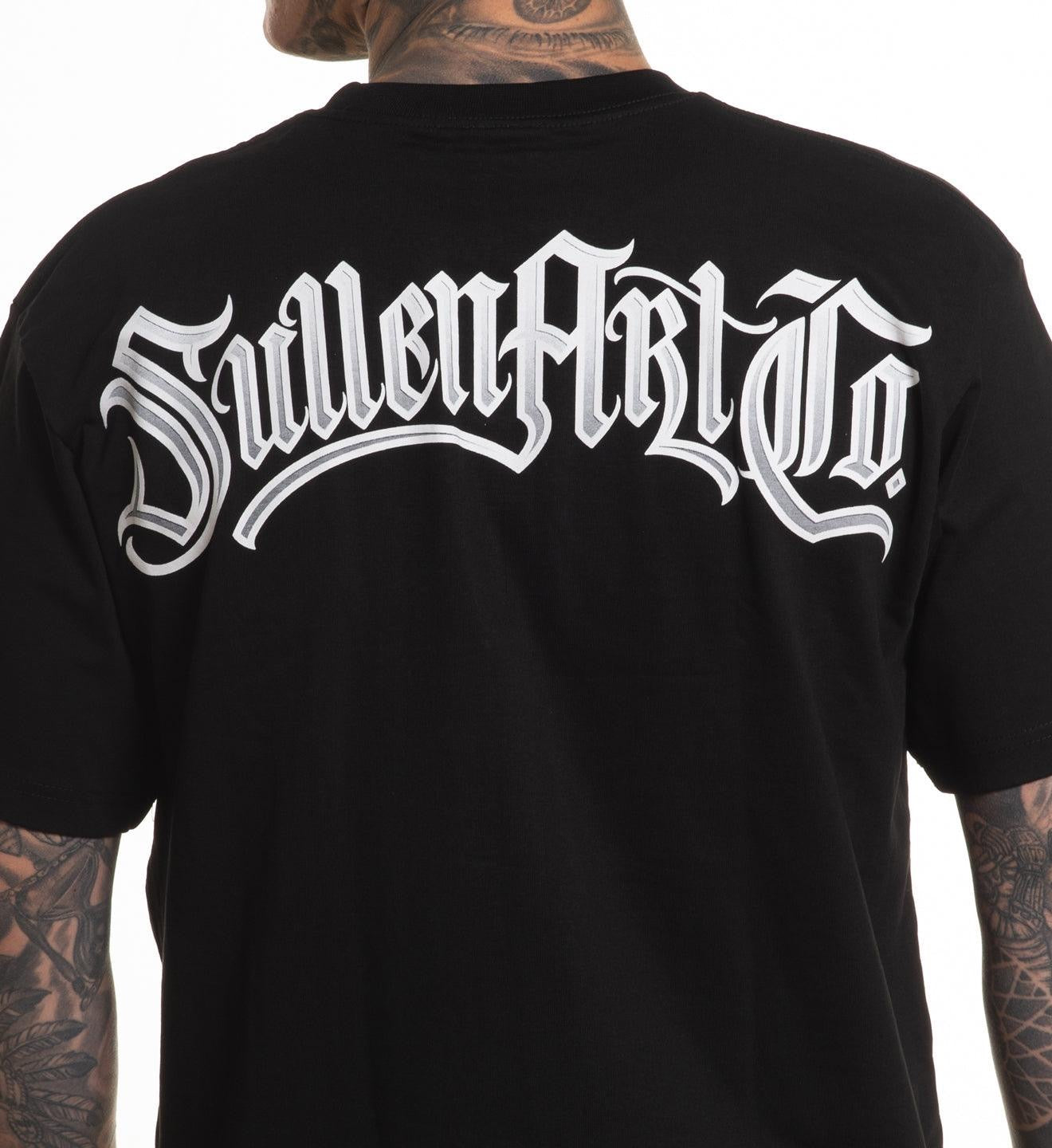 SULLEN CLOTHING GREY SCALE "1 TON" OVERSIZED HEAVYWEIGHT PREMIUM T-SHIRT