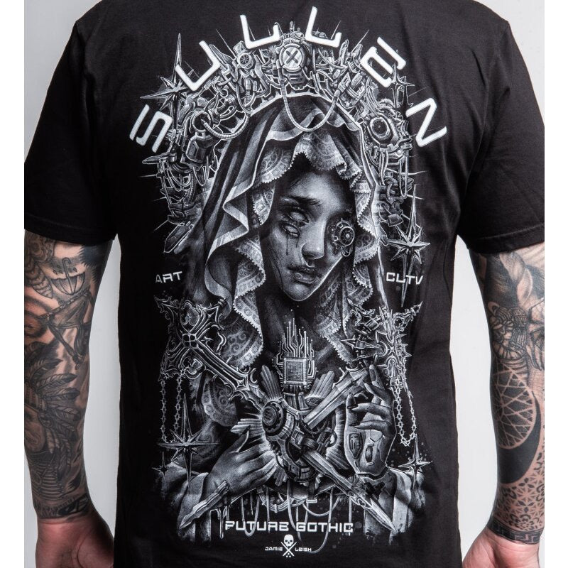 SULLEN CLOTHING JAMIE LEIGH JET BLACK PREMIUM T-SHIRT