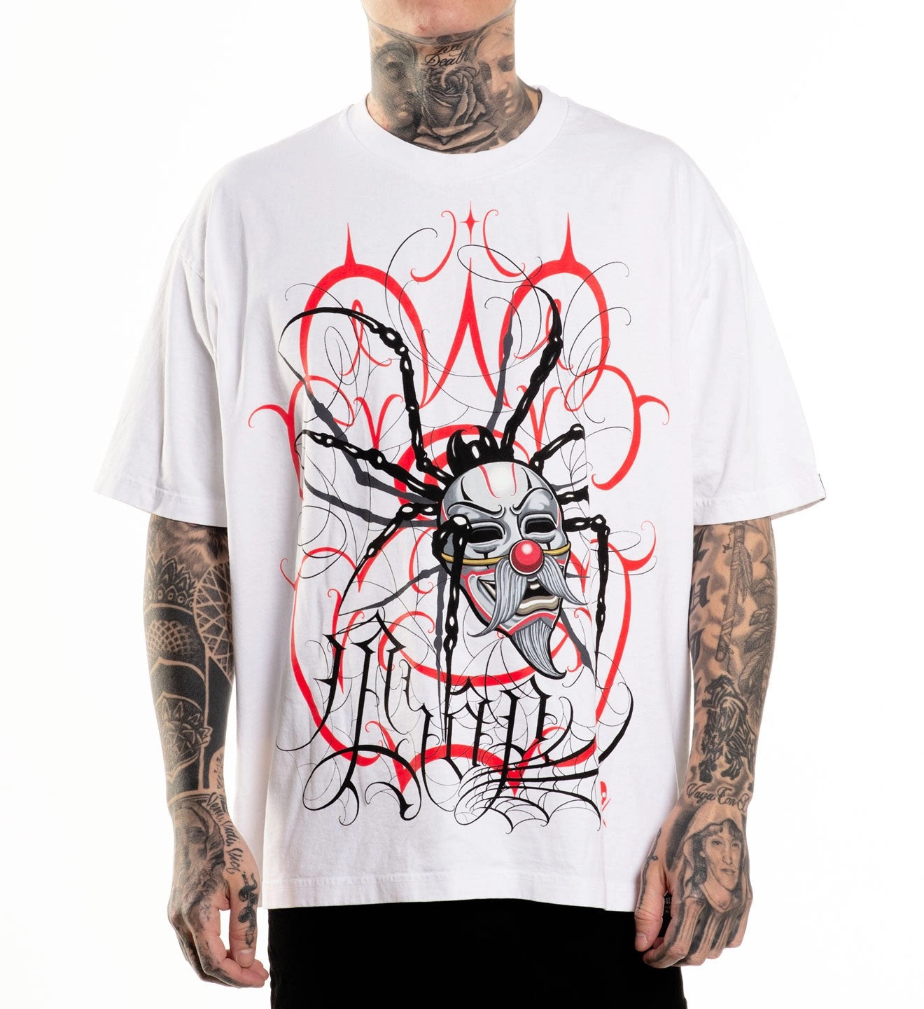 SULLEN CLOTHING MR. MAGO "1 TON" WHITE PREMIUM HEAVYWEIGHT T-SHIRT
