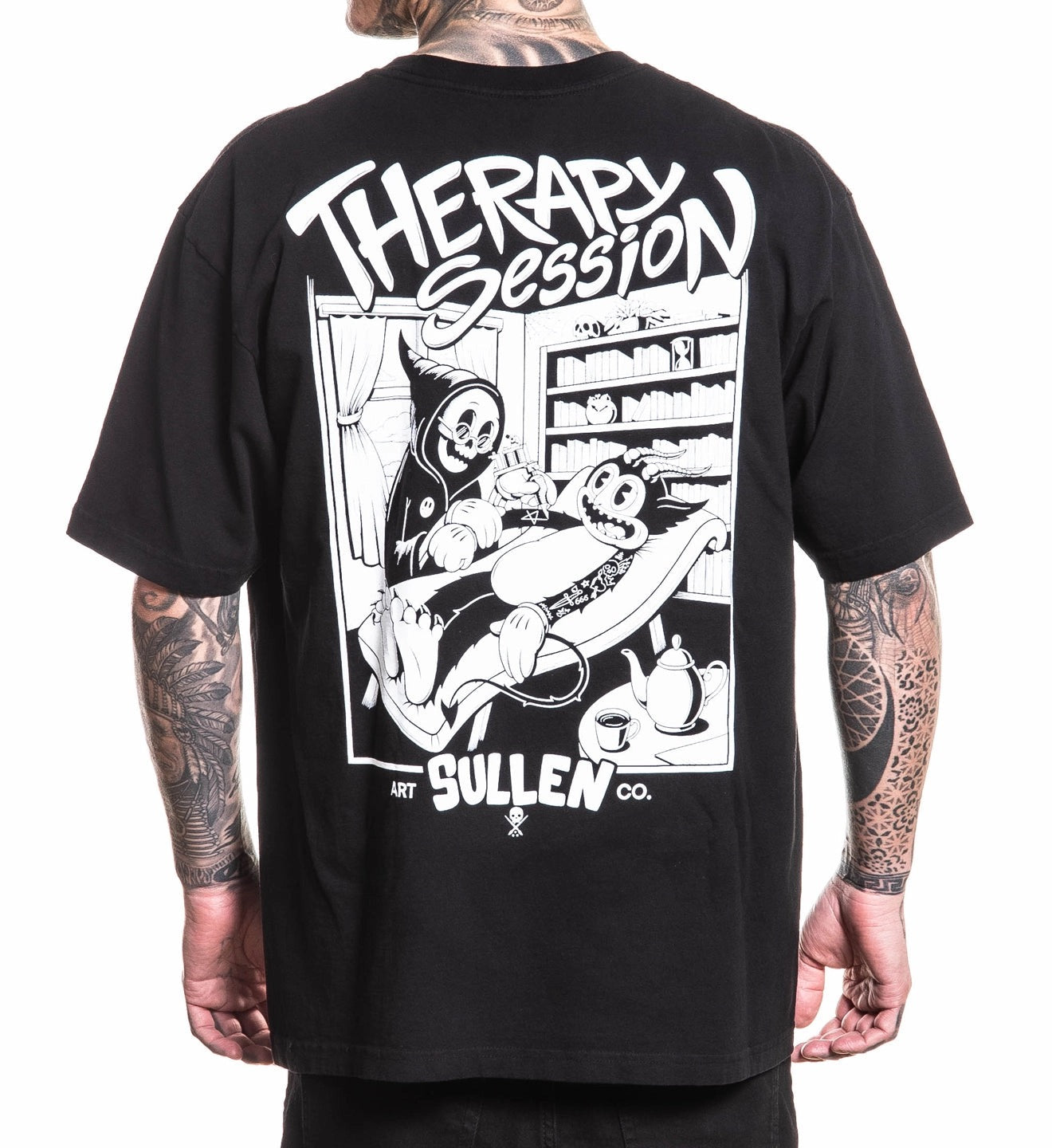 SULLEN CLOTHING THERAPY SESSION '1 TON' OVERSIZED HEAVYWEIGHT PREMIUM T-SHIRT