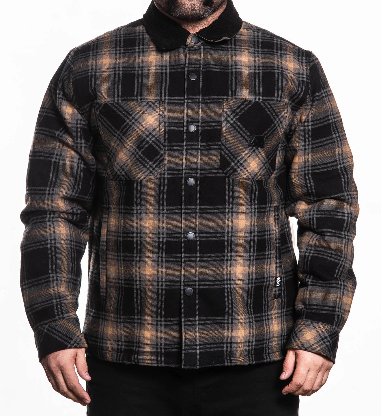 SULLEN CLOTHING  VORTEX QUILTED FLANNEL JACKET