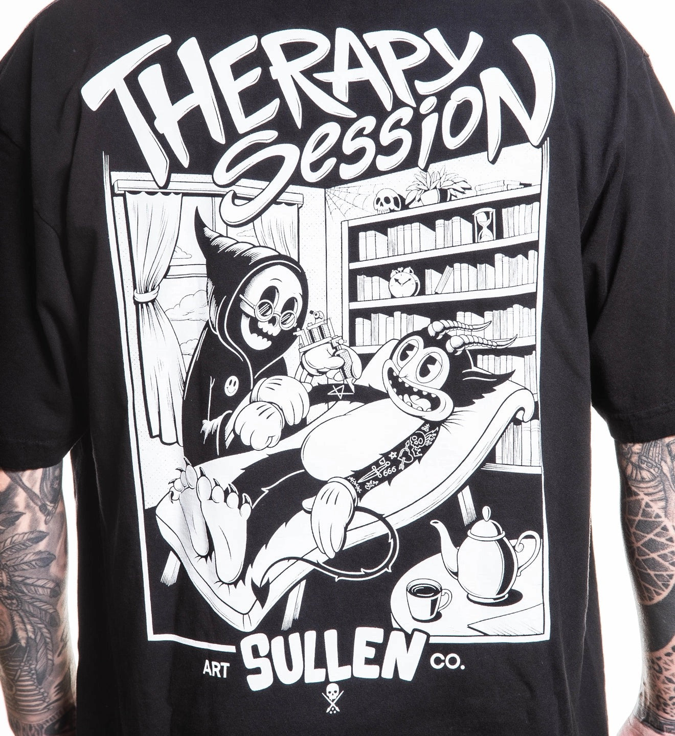 SULLEN CLOTHING THERAPY SESSION '1 TON' OVERSIZED HEAVYWEIGHT PREMIUM T-SHIRT