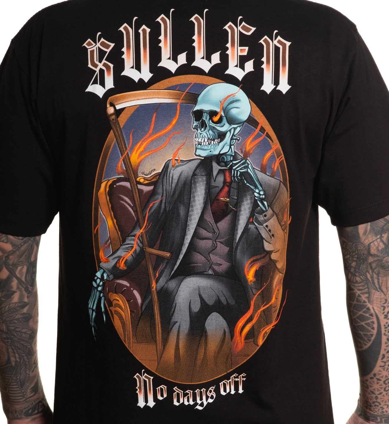 SULLEN CLOTHING NO DAY OFF STANDARD T-SHIRT