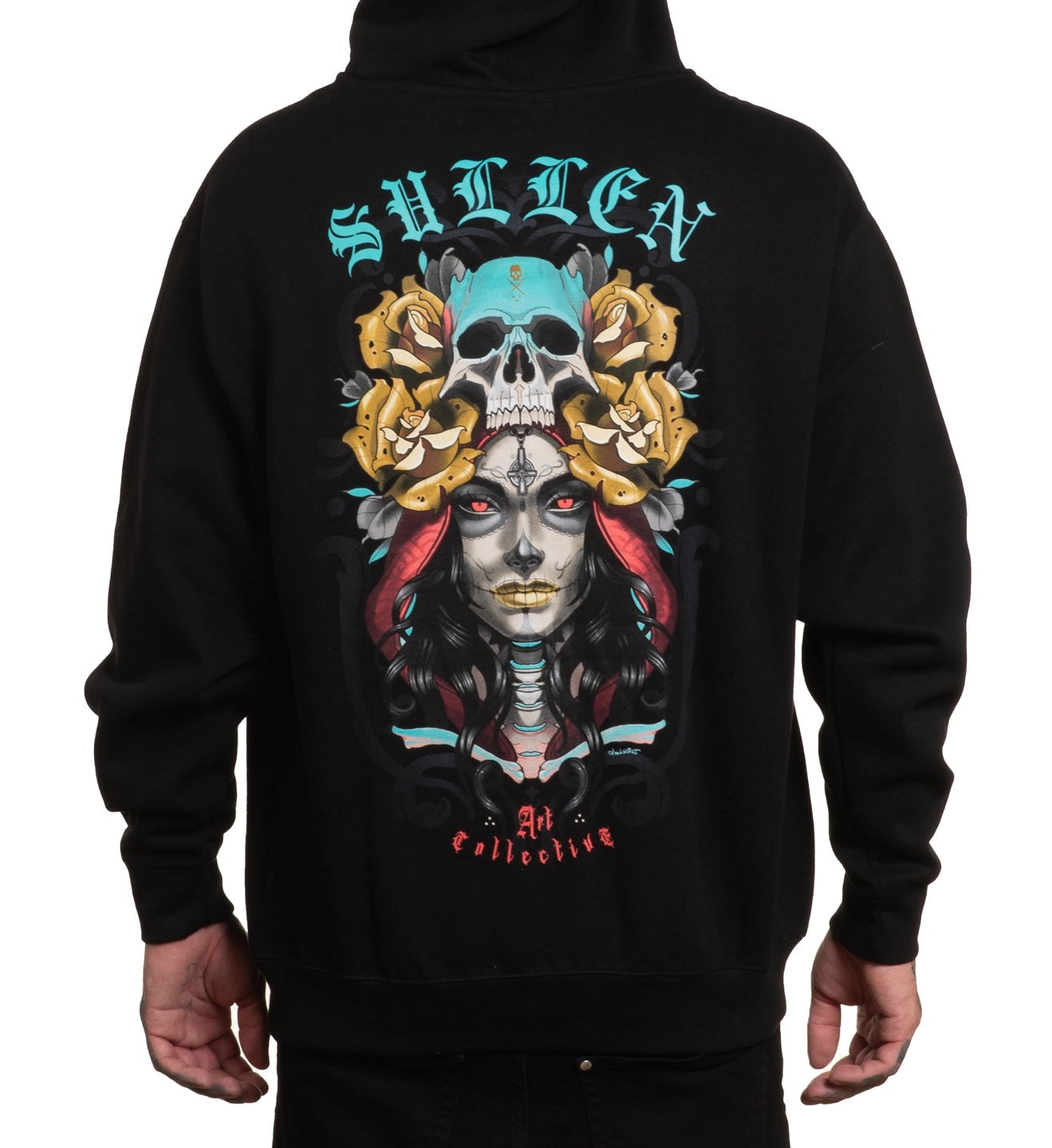 SULLEN CLOTHING MUERTA ZIPPER HOODIE