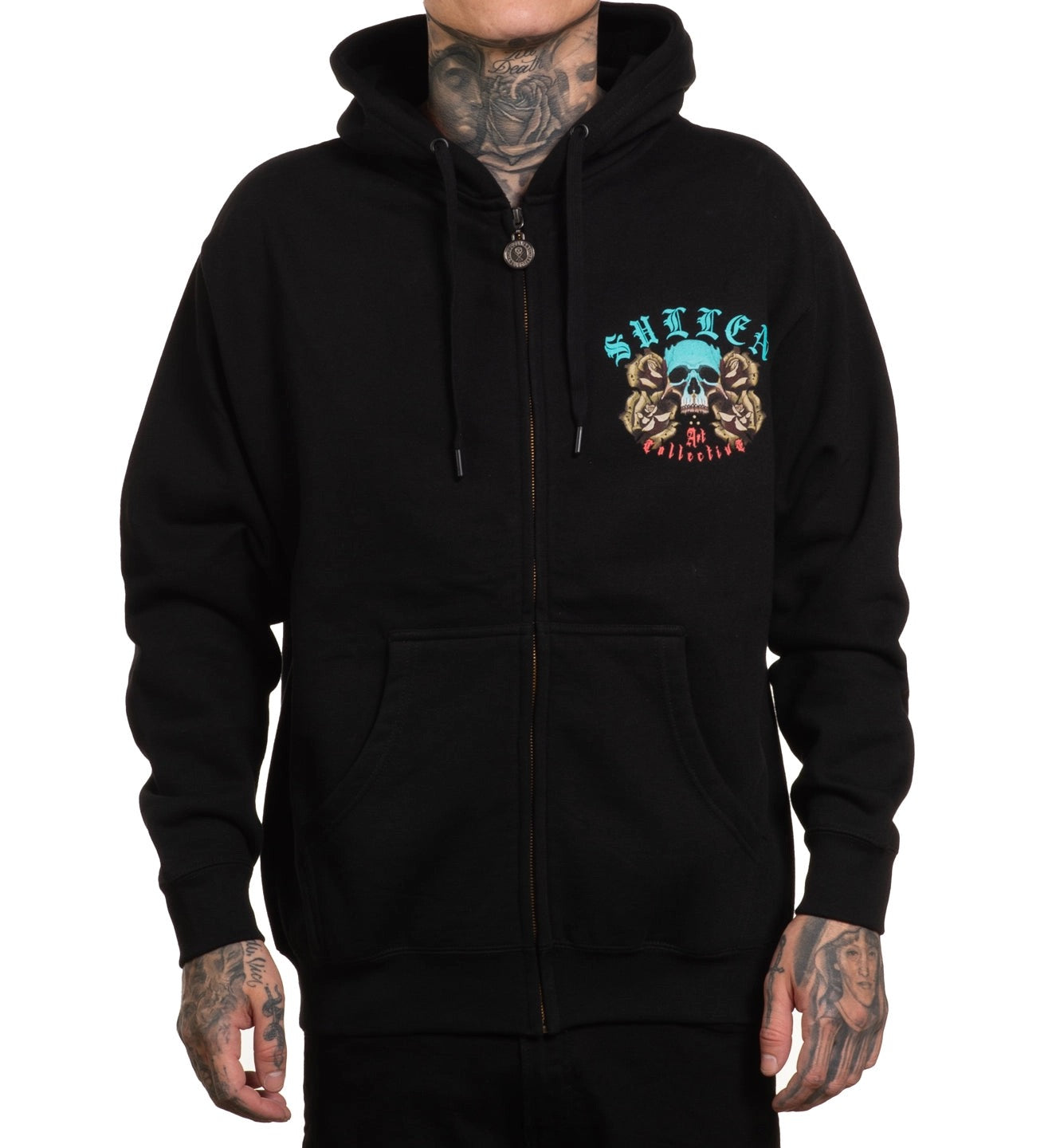 SULLEN CLOTHING MUERTA ZIPPER HOODIE