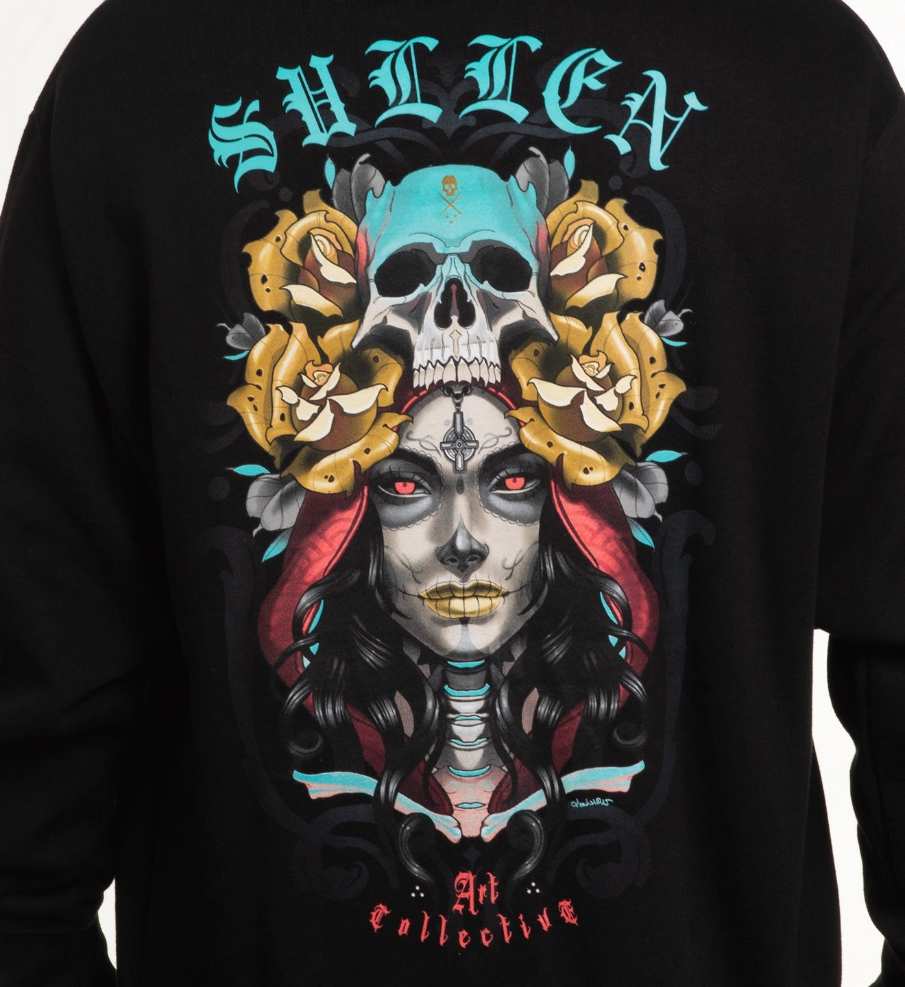 SULLEN CLOTHING MUERTA ZIPPER HOODIE