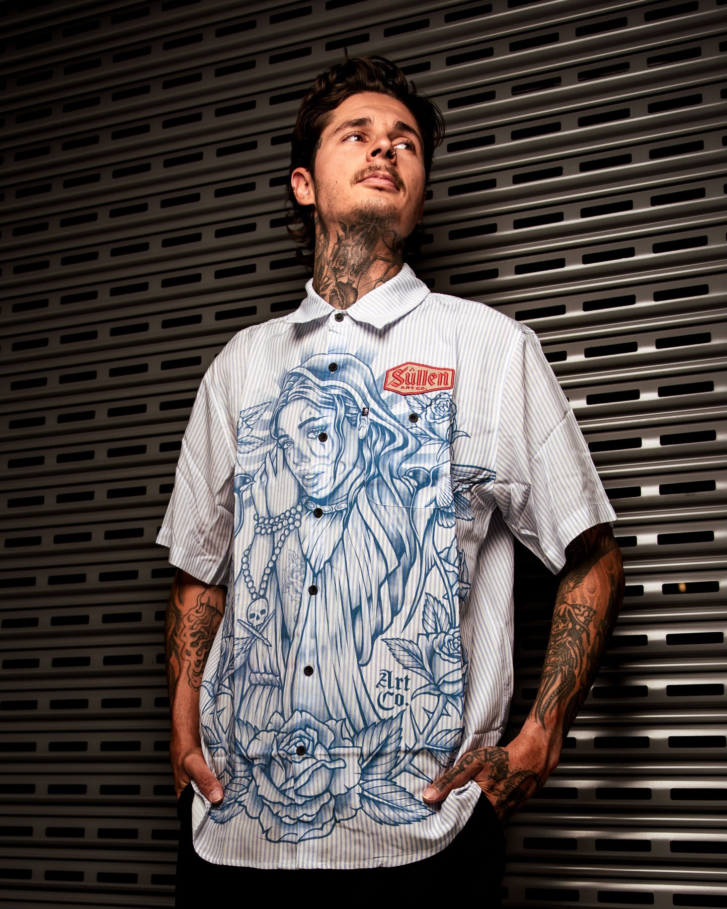 SULLEN CLOTHING SO GREASY WOVEN SHIRT