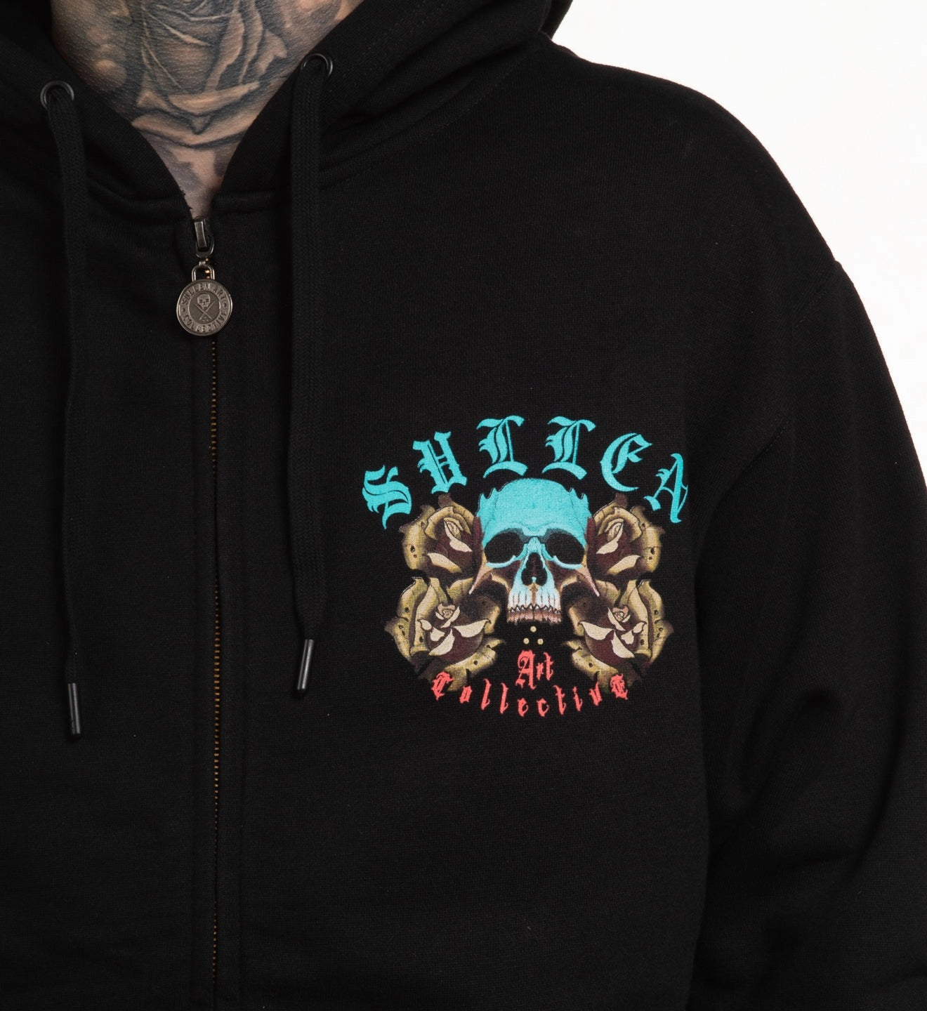 SULLEN CLOTHING MUERTA ZIPPER HOODIE