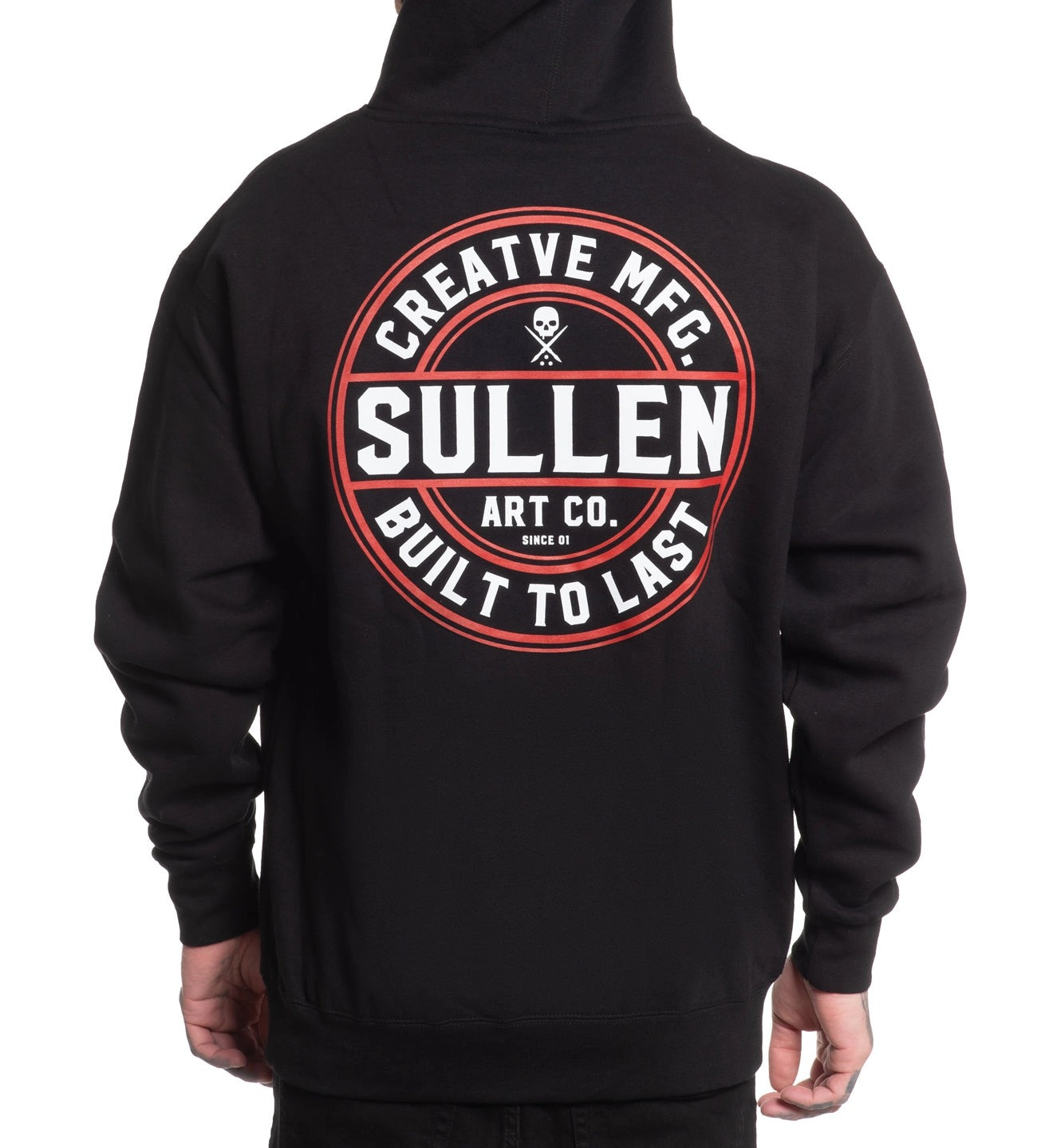 SULLEN CLOTHING CREATIVE CORP BLACK PULLOVER HOODIE