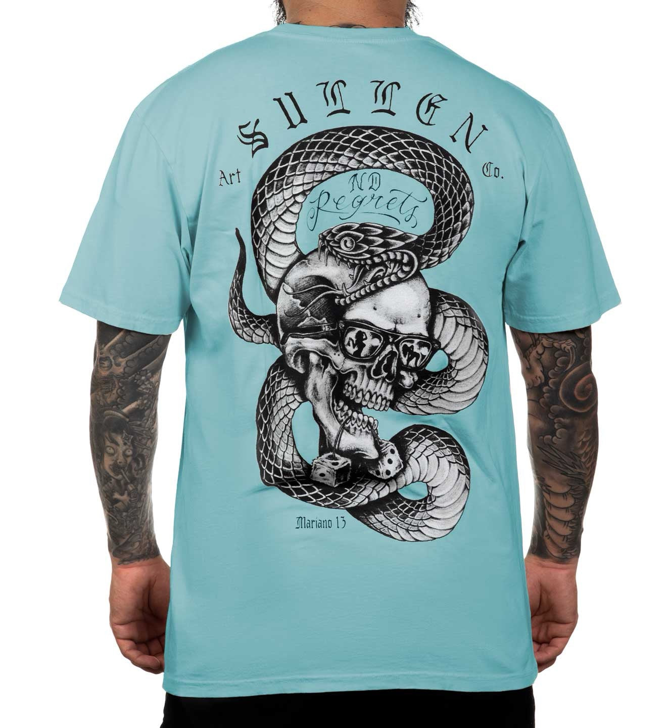 SULLEN CLOTHING MARIANO CANAL BLUE PREMIUM T-SHIRT