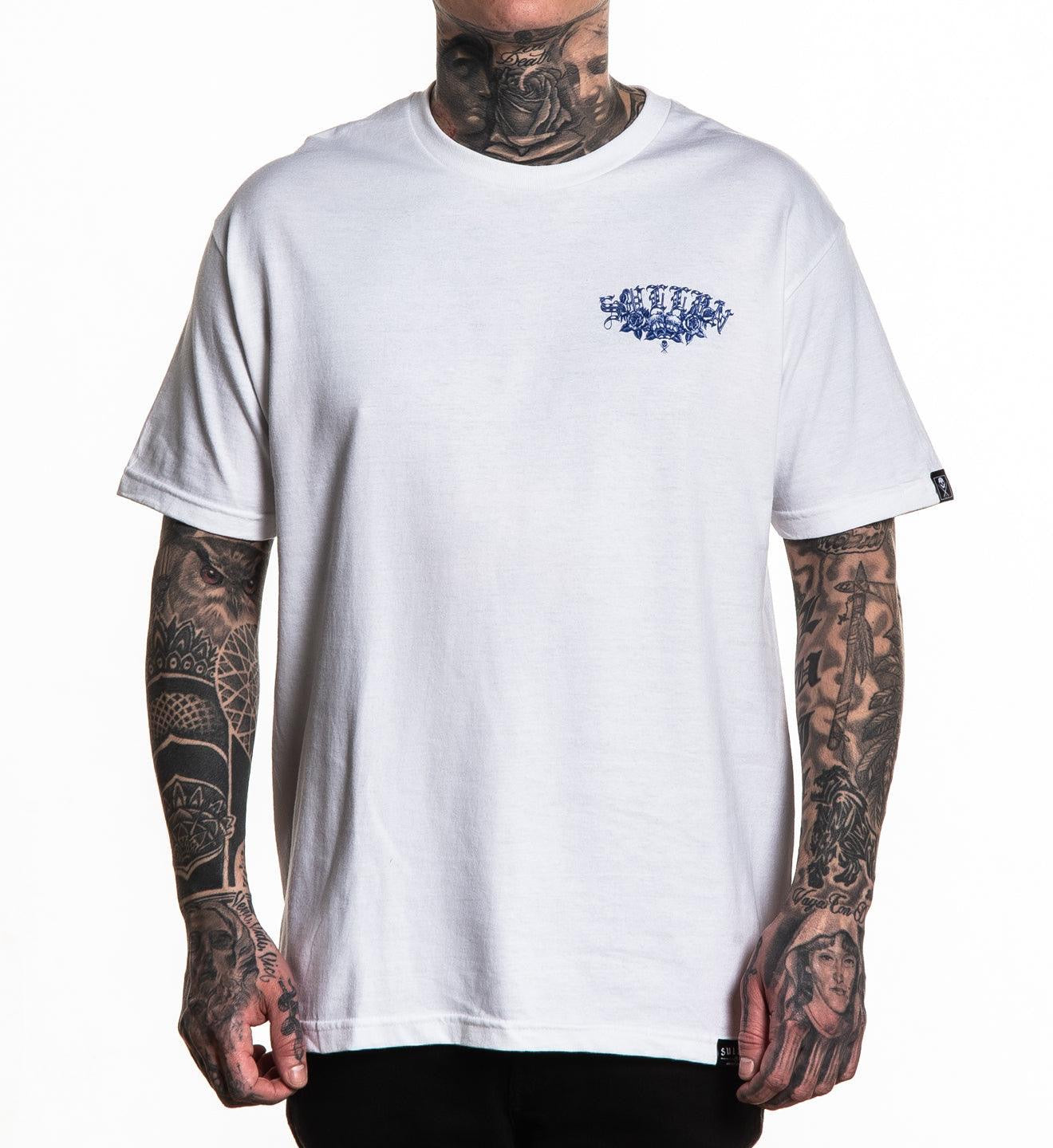 SULLEN CLOTHING SAD BOY WHITE STANDARD T-SHIRT