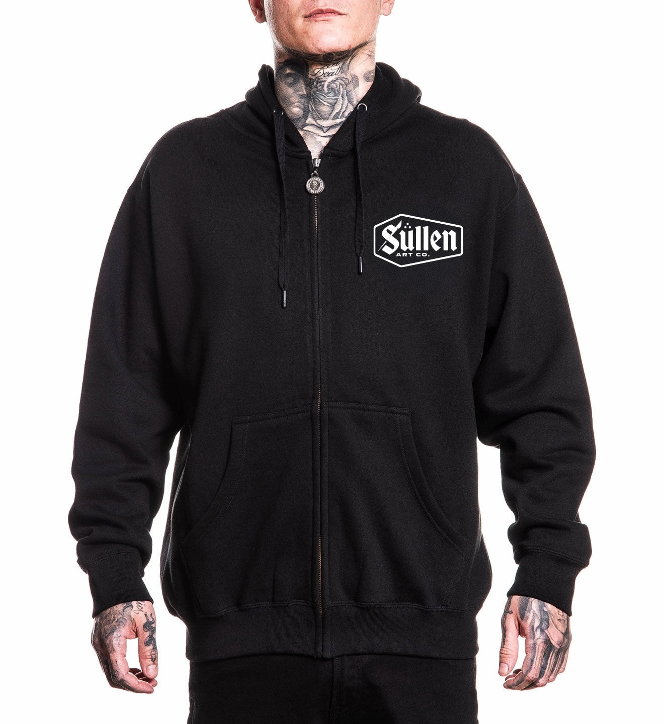 SULLEN CLOTHING CORPO COFFIN ZIP HOODIE