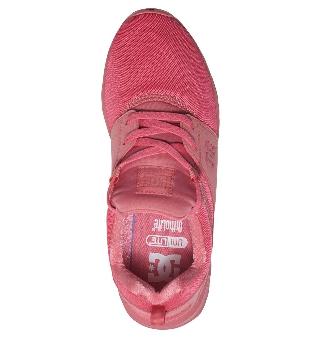 DC SHOES HEATHROW DESERT PINK LADIES TRAINERS