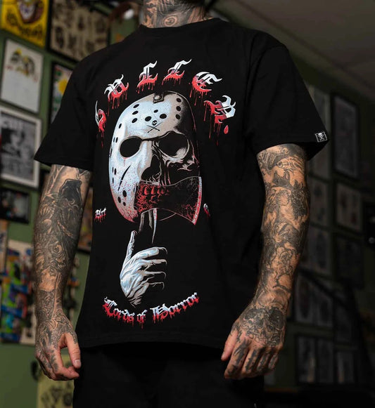 SULLEN CLOTHING HORROR ICON J  PREMIUM T-SHIRT