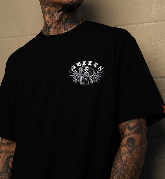 SULLEN CLOTHING HODU REAPER JET BLACK PREMIUM T-SHIRT