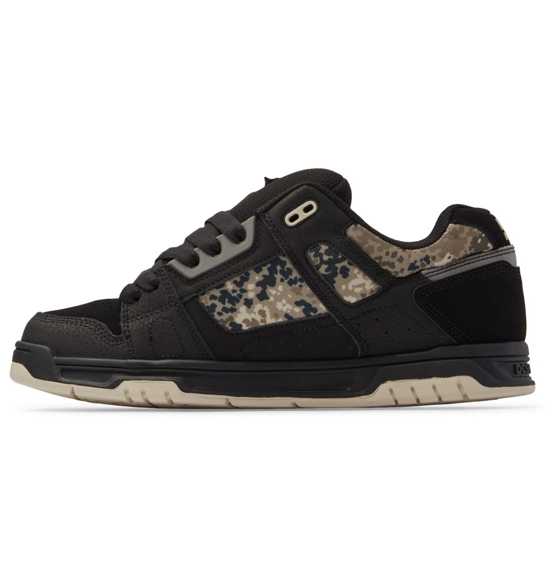 DC SHOES STAG BLACK GREY BROWN TRAINERS