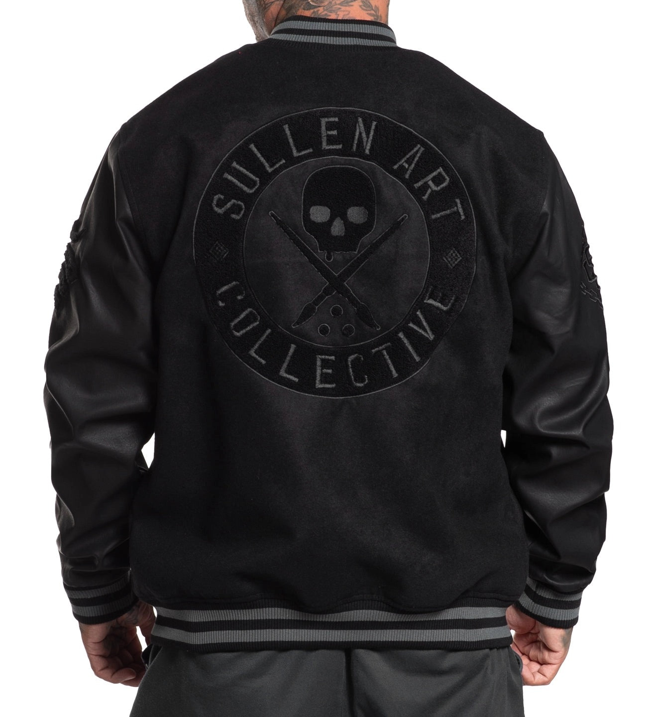 SULLEN CLOTHING LETTERMAN VARSITY JACKET (M)
