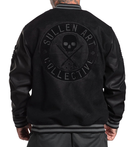 SULLEN CLOTHING LETTERMAN VARSITY JACKET (M)