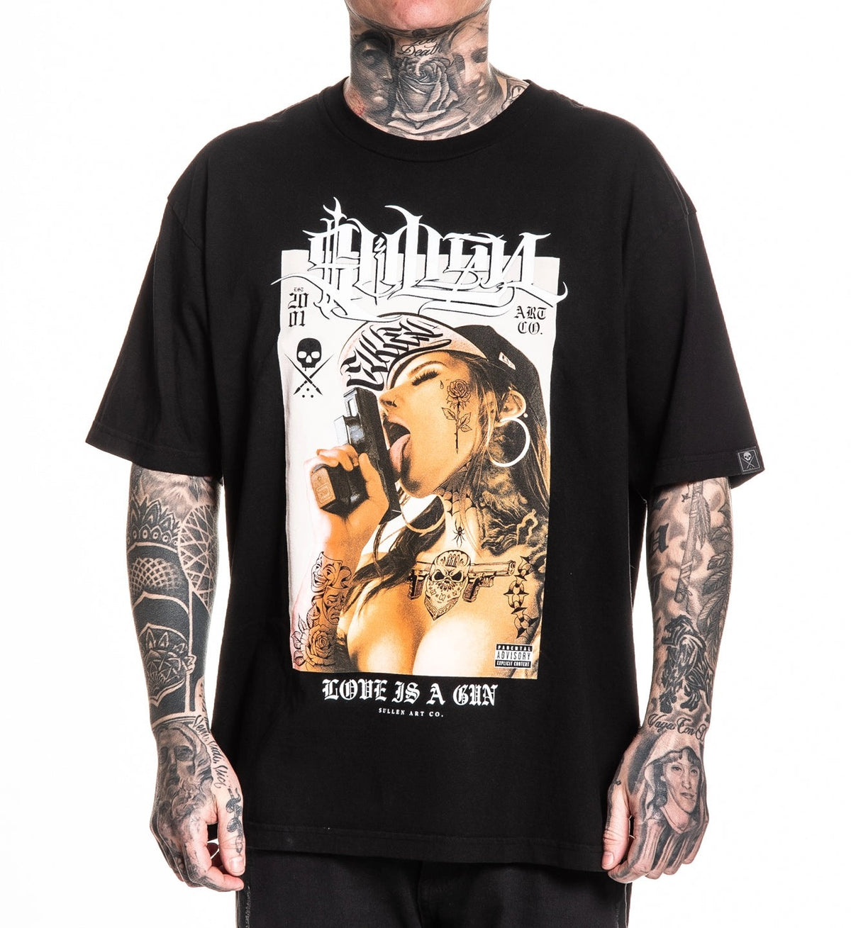 SULLEN CLOTHING LOVE IS "1 TON" OVERSIZED HEAVYWEIGHT PREMIUM T-SHIRT