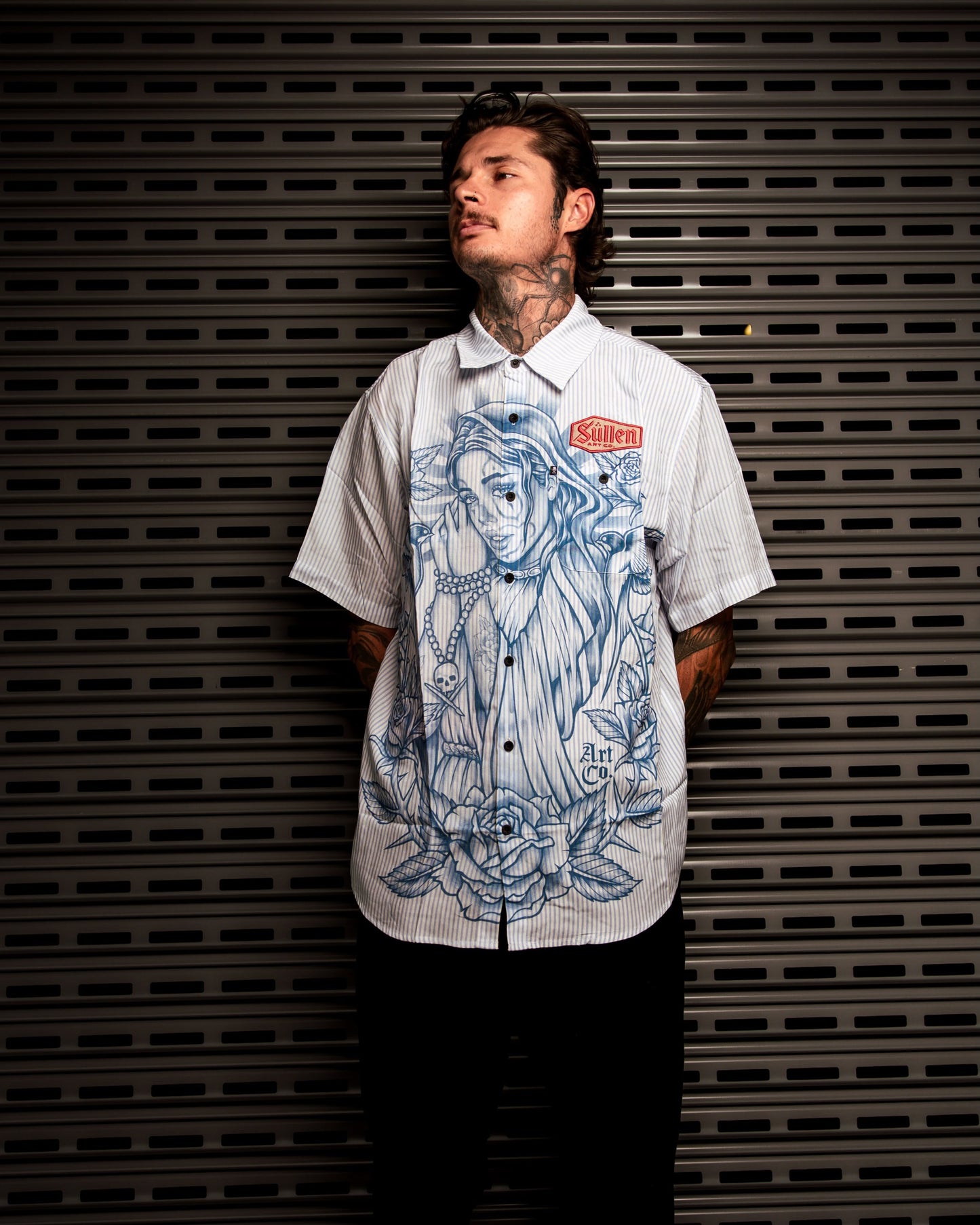 SULLEN CLOTHING SO GREASY WOVEN SHIRT